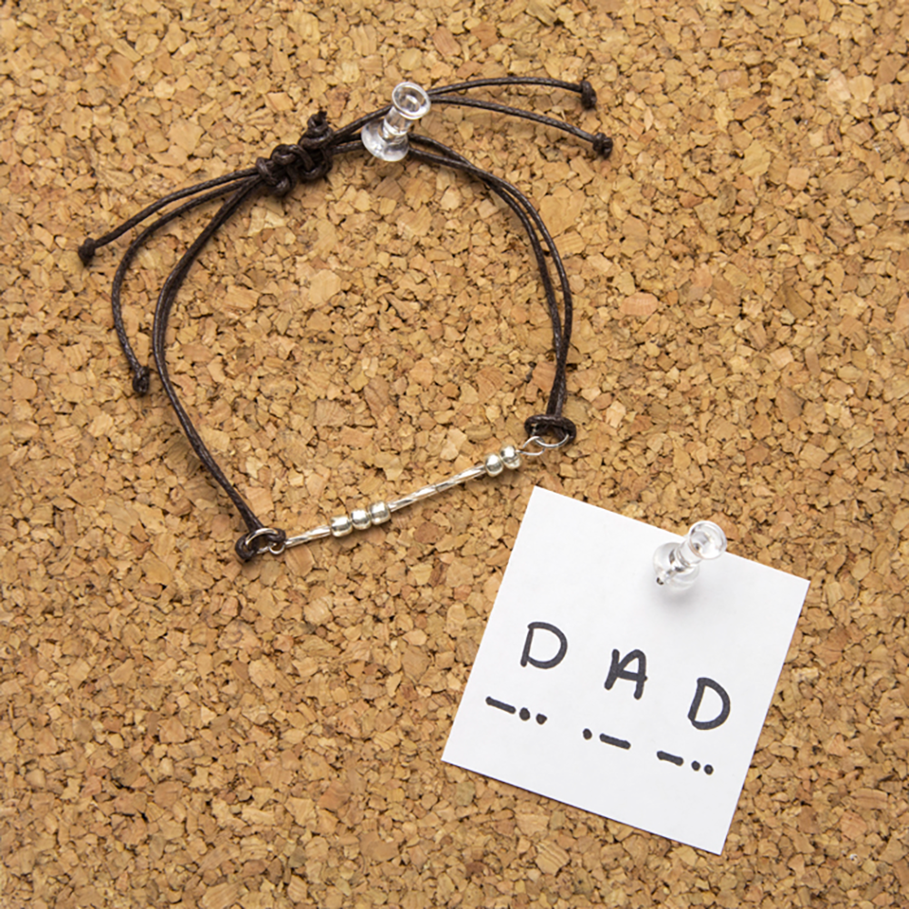 Morse Code Bracelet Diy Diy Father S Day Gifts