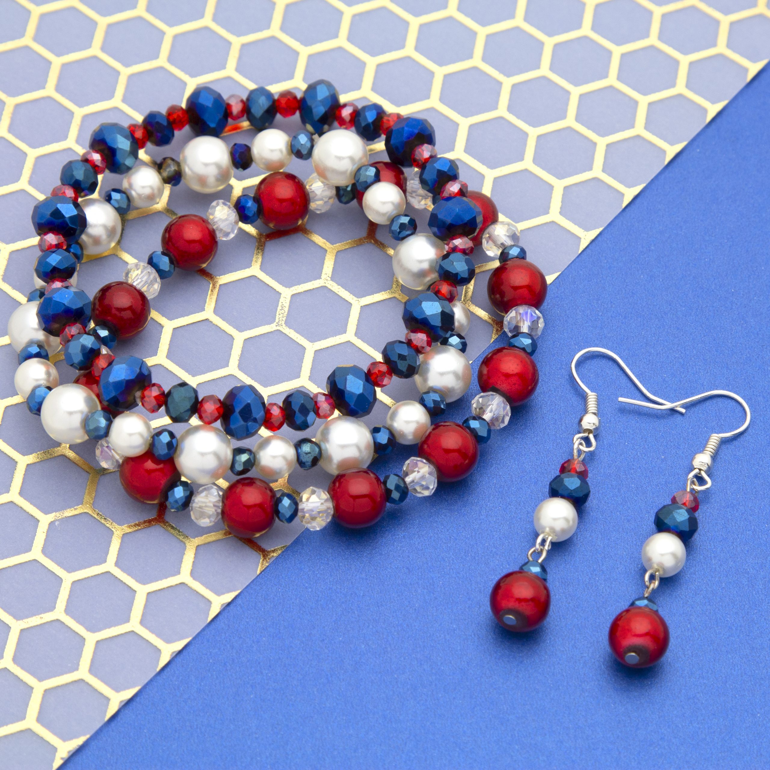 FREE Independance Day Jewelry Making Project CousinDIY