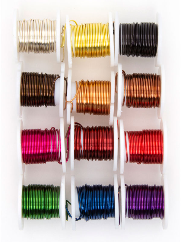 Copper Beading Wire Mix, 22 Gauge, 12pc CousinDIY