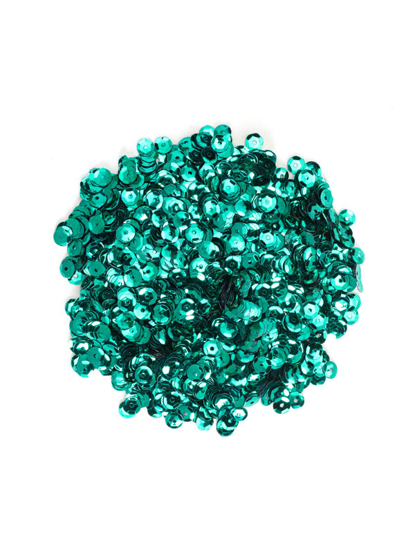5mm Teal Sequins Beads 1600pc CousinDIY