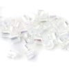 2x3mm Crystal Iris Czech Glass Pipe Beads
