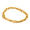 1pc  Link Gold Plated Metal Chain Necklace Base