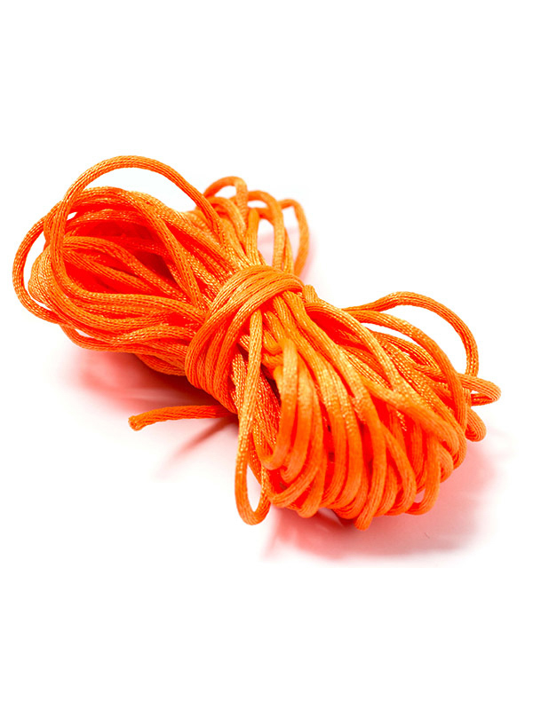 24ft Orange Nylon Cord