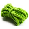 9.8ft green Braided Cotton Rope