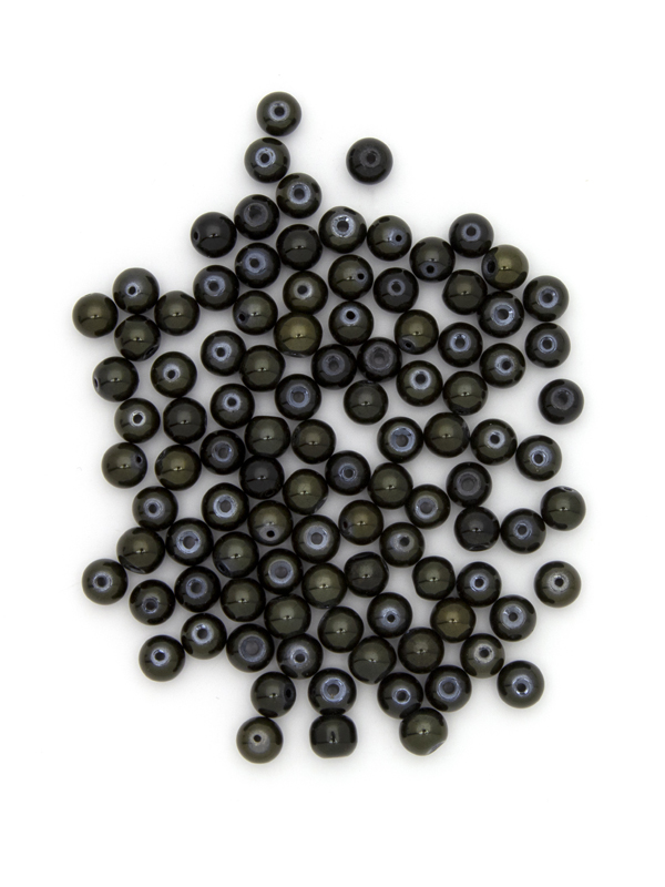 Cousin DIY Glass Seed Bead Bulk Pack, Black, White, Silver, Unisex, Model#  AJM6502200, 10000+ Pc 
