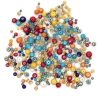 280G Tropical Colors Round Glass Bead Mix
