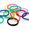 Multicolored Rubber Bands with S Clips - 624pc