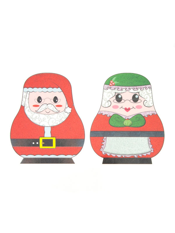 Details about   Vintage Embroidery transfer repo 513 Christmas Santa for Mail Bag Aprons Cloths 