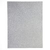 Silver Glitter Foam Sheet, 9 x 12 inch,  2mm