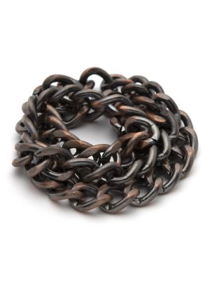 18in Copper Curb Metal Chain