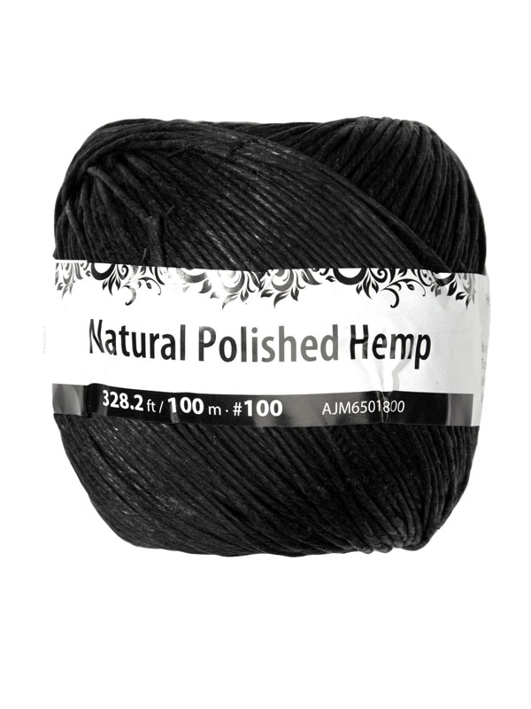 Natural Polished Hemp String Lot New