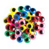 Black And Neon Wiggle Eyes, Pack Of 50, 20mm