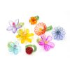 170+pc Multi-Color Flower Acrylic Ring Kit