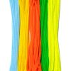 Neon Chenille Pipe Cleaners, 6mm x 12 inch, 100 Pack