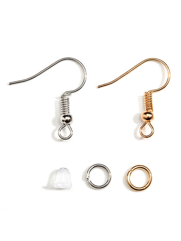 DIY Earring Making Kit with Bulk Findings, Earring Cards, and
