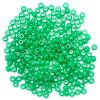 250pc Green   Plastic Pony Beads