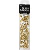 40G Gold & White Mix 6/0 Glass E-Beads